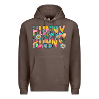 Coffee Hunny Bunny Easter Premium Hoodie - BundleAndBundleShop