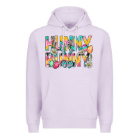 Lilac Hunny Bunny Easter Premium Hoodie - BundleAndBundleShop