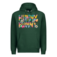 Sports Green Hunny Bunny Easter Premium Hoodie - BundleAndBundleShop