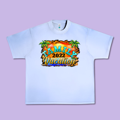 Family Vacation 2022 Urban Heavy Tee Designed By Barkaloodesign