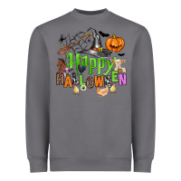 Storm happy halloween farm animals Heavyweight Sweatshirt - Zillion Design Studio