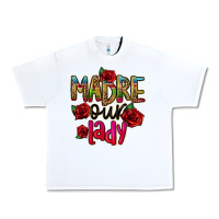 White madre our lady Urban Heavy Tee - CTS Tumbler Store