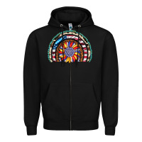 Black sunflower american flag leopard gemstone cowhide rainbow Zipper Hoodie - Artiststas