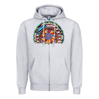 Sunflower American Flag Leopard Gemstone Cowhide Rainbow Zipper Hoodie | Teevron