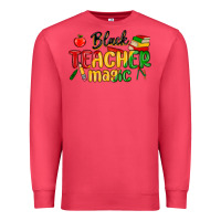 Cardinal black teacher magic juneteenth Premium Sweatshirt - MaliasSmallBusiness