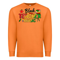 Carrot black teacher magic juneteenth Premium Sweatshirt - MaliasSmallBusiness