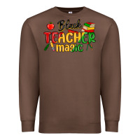 Chestnut black teacher magic juneteenth Premium Sweatshirt - MaliasSmallBusiness