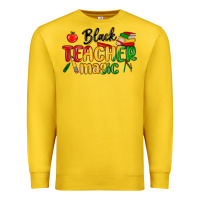 Lemon black teacher magic juneteenth Premium Sweatshirt - MaliasSmallBusiness