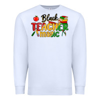 White black teacher magic juneteenth Premium Sweatshirt - MaliasSmallBusiness