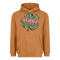 Meerkat leopard shamrock mama Heavyweight Hoodie - MaliasSmallBusiness
