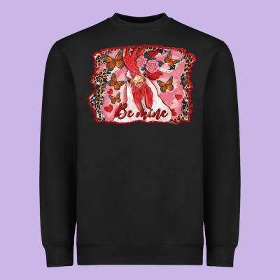 Be Mine Rooster Heavyweight Sweatshirt Designed By Ranaportraitstore