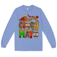 Colony Blue cinco de mayo Long Sleeve Tee - AdoDesignShop