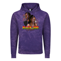 Cloud Purple afro black love matters Vintage Hoodie - texasbilliewilder