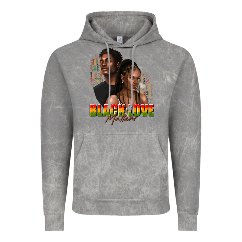 Afro Black Love Matters Vintage Hoodie by texasbilliewilder | Teevron