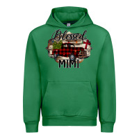 Emerald Blessed Mimi Christmas Truck Urban Hoodie - Bettercallsaul