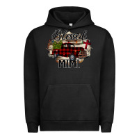 Pigment Black Blessed Mimi Christmas Truck Urban Hoodie - Bettercallsaul
