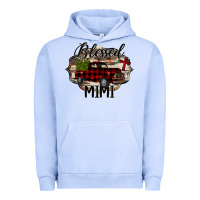 Pigment Grape Ice Blessed Mimi Christmas Truck Urban Hoodie - Bettercallsaul
