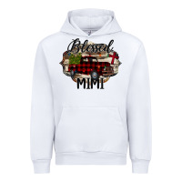White Blessed Mimi Christmas Truck Urban Hoodie - Bettercallsaul