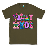 Army Green vacay mode Classic Tee - AdoDesignShop