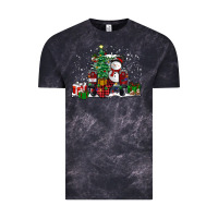 Cloud Black christmas truck Vintage Tee - RanaPortraitStore