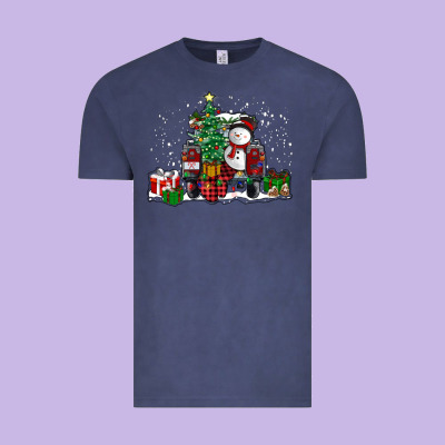 Christmas Truck Vintage Tee Designed By Ranaportraitstore