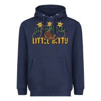 Navy its alright to be little bitty Heavyweight Hoodie - MaliasSmallBusiness