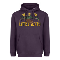 Plum its alright to be little bitty Heavyweight Hoodie - MaliasSmallBusiness