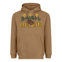 Toasted Coconut its alright to be little bitty Heavyweight Hoodie - MaliasSmallBusiness