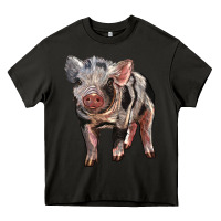 Asphalt Baby Spotted Pig Heavy Core Tee - LillyAllenDesigns