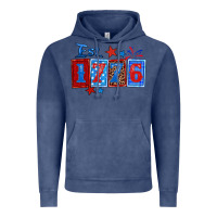 Vintage Denim est 1776 Vintage Hoodie - Zillion Design Studio