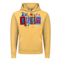 Vintage Mustard est 1776 Vintage Hoodie - Zillion Design Studio