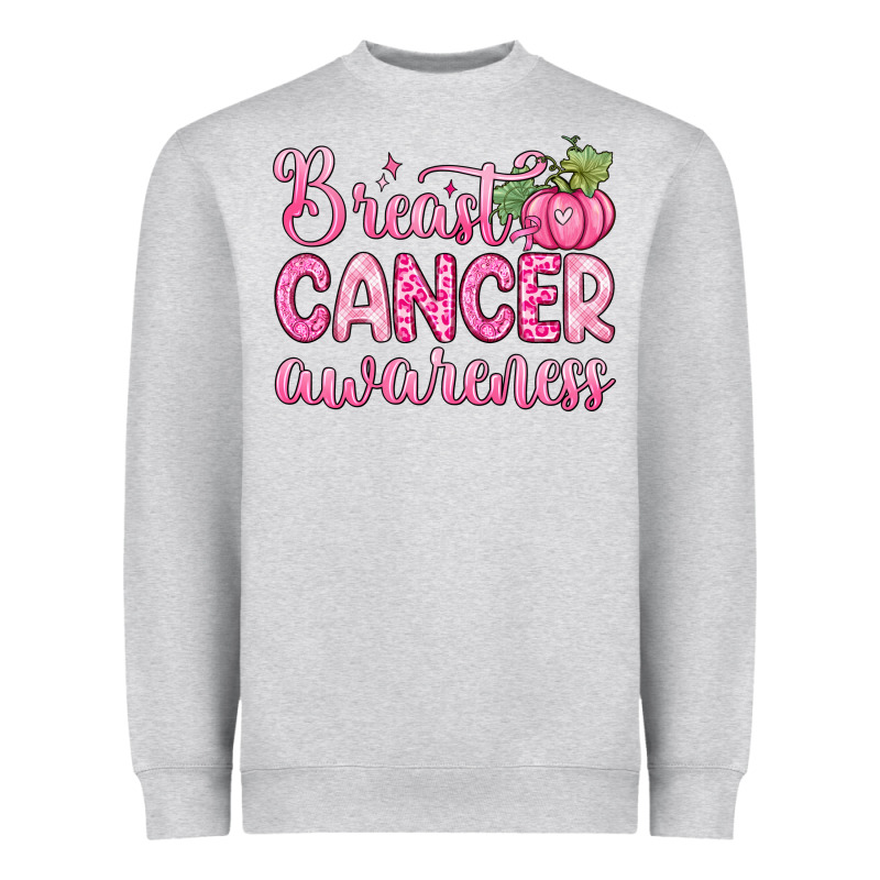 Breast Cancer Awareness Heavyweight Sweatshirt by Zillion Design Studio | Teevron