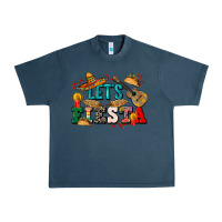 Midnight Navy Let's fiesta Urban Heavy Tee - CTS Tumbler Store