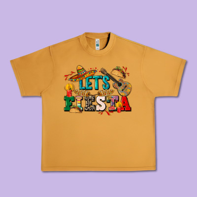 Let's Fiesta Urban Heavy Tee Designed By Cts Tumbler Store