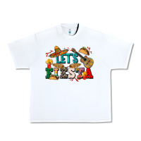 White Let's fiesta Urban Heavy Tee - CTS Tumbler Store