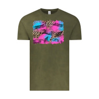 Vintage Olive race background Vintage Tee - Zillion Design Studio