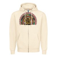 Sandshell soldier boots camouflage leopard gemstone rainbow Zipper Hoodie - Artiststas