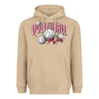 Mushroom volleyball mom Heavyweight Hoodie - MaliasSmallBusiness