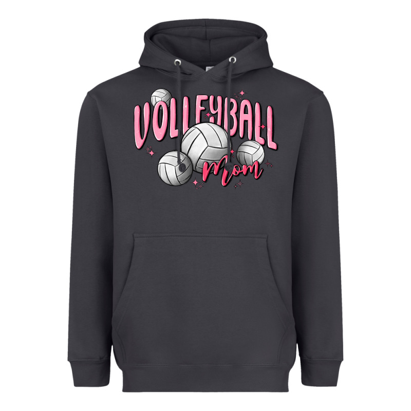 Volleyball Mom Heavyweight Hoodie by MaliasSmallBusiness | Teevron