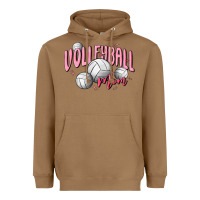 Toasted Coconut volleyball mom Heavyweight Hoodie - MaliasSmallBusiness