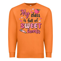 Carrot my class is full of sweet hearts Premium Sweatshirt - MaliasSmallBusiness