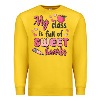 Lemon my class is full of sweet hearts Premium Sweatshirt - MaliasSmallBusiness