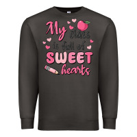 Smoke my class is full of sweet hearts Premium Sweatshirt - MaliasSmallBusiness
