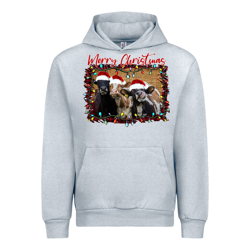 Merry Christmas Cows Urban Hoodie by Bettercallsaul | Teevron