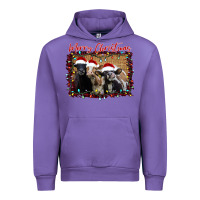 Tulip Merry Christmas Cows Urban Hoodie - Bettercallsaul