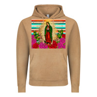 Vintage Camel our lady of guadalupe cactus leopard Vintage Hoodie - JahusDesignShop