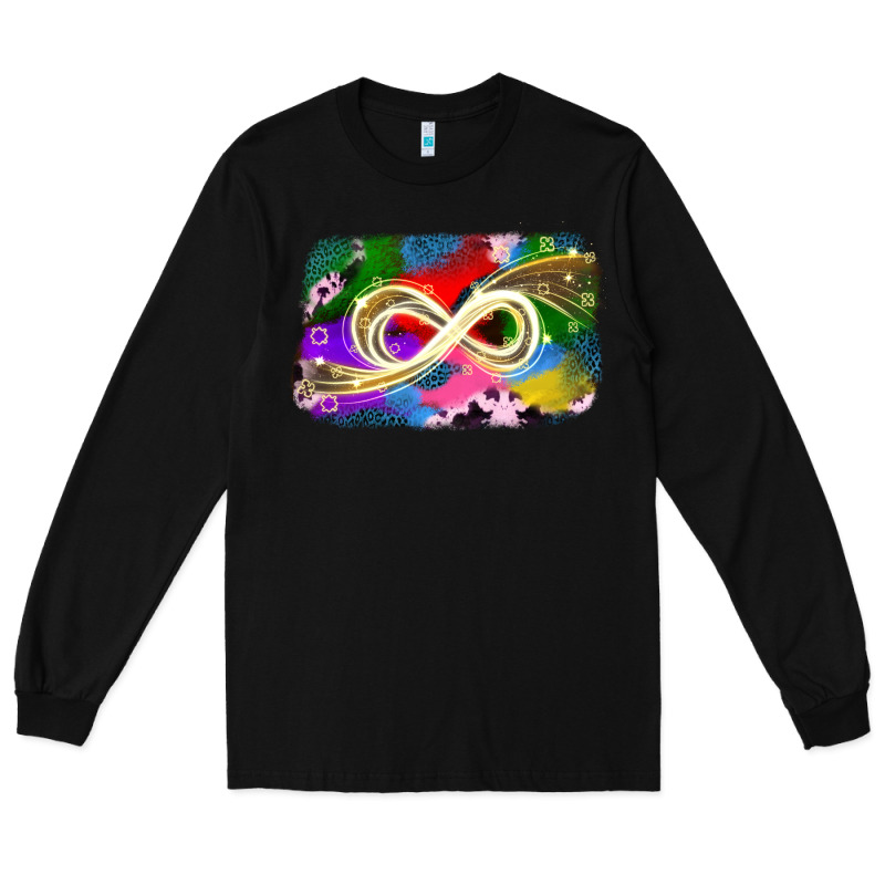 Infinity Symbol Autism Long Sleeve Tee by JahusDesignShop | Teevron