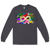 Smoke infinity symbol autism Long Sleeve Tee - JahusDesignShop