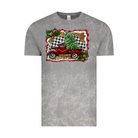 Cloud Rock christmas truck with tree Vintage Tee - RanaPortraitStore