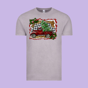 Christmas Truck With Tree Vintage Tee Designed By Ranaportraitstore